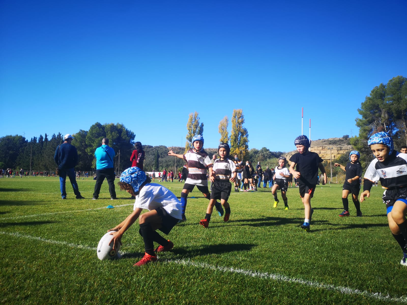 Crónica Primera Jornada de Escuelas de Rugby de Aragón y partido de liga frente a Spartans de Granollers (33-20)